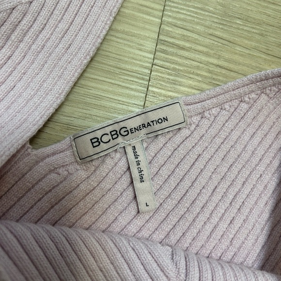 Pink Ruffled Knit Tank Top - Picture 2 of 4